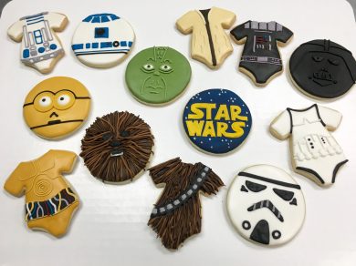 Star Wars Decorated Cookies